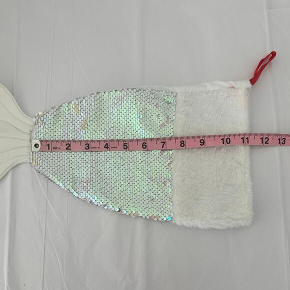Mermaid tail Christmas stockings NWT stunning fresh look unique and stunning - Picture 6 of 6